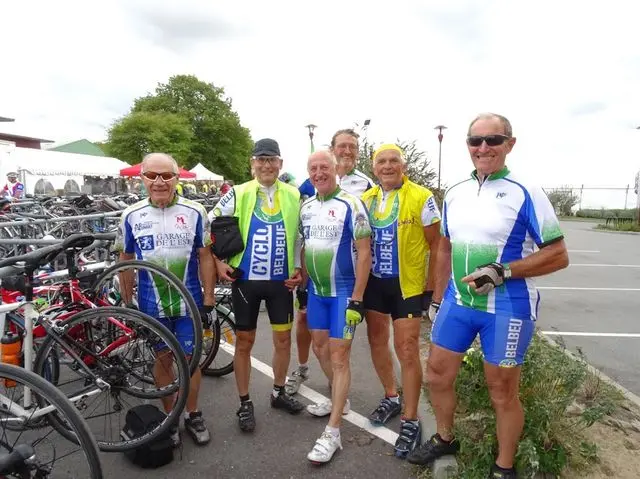 Nos 6 cyclistes à la semaine fédérale de Mortagne au perche
