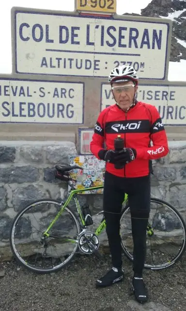 Au sommet de l'Iseran