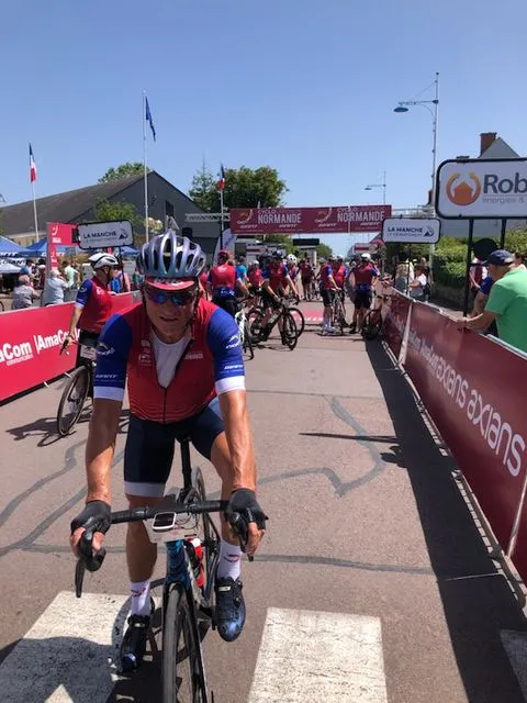 Au départ de la Ronde Normande