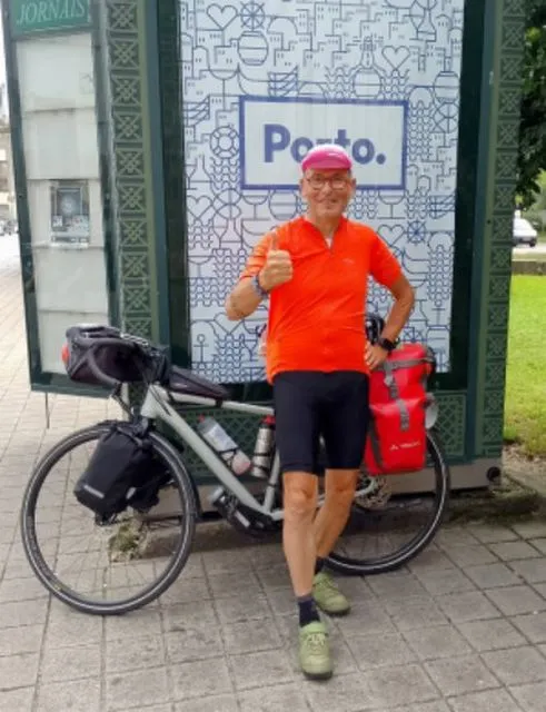 Arrivée à Porto, au Portugal